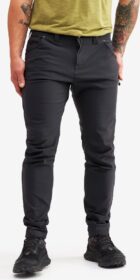 RevolutionRace Ulkoilufarkut – Harmaa – Adrenaline Outdoor Jeans Miehet Anthracite, Koko:2XL