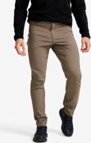 RevolutionRace Ulkoilufarkut – Harmaa – Root Outdoor Stretch Jeans Miehet Morel, Koko:4XL