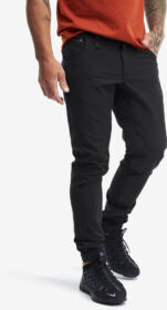 RevolutionRace Ulkoilufarkut – Musta – Explorer Outdoor Jeans Miehet Black, Koko:3XL