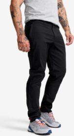 RevolutionRace Ulkoilufarkut – Musta – Maple Stretch Chinos Miehet Black, Koko:4XL