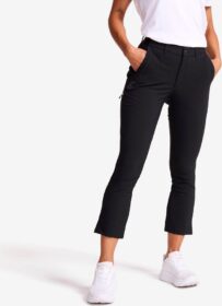 RevolutionRace Ulkoilufarkut – Musta – Variety High-waist Cropped Pants Naiset Black, Koko:XS