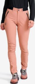 RevolutionRace Ulkoilufarkut – Pinkki – Daybreak Pants Naiset Pink Wood, Koko:S