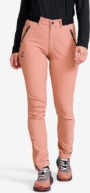 RevolutionRace Ulkoilufarkut – Pinkki – Daybreak Pants Naiset Pink Wood, Koko:S