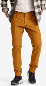 RevolutionRace Ulkoilufarkut – Ruskea – Surround Stretch Pants Miehet Golden Brown, Koko:S