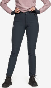 RevolutionRace Ulkoilufarkut – Sininen – Daybreak Pants Naiset Blueberry, Koko:XL