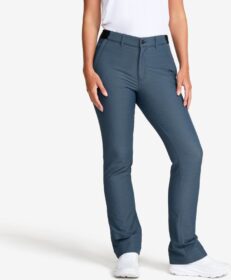 RevolutionRace Ulkoilufarkut – Sininen – Journey High-waist Pants Naiset Dark Blue Melange, Koko:L