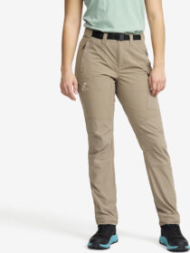 RevolutionRace Ulkoiluhousut, Vaellushousut & Retkeilyhousut – Beige – Elevate Pro Hiking Pants Naiset Brindle, Koko:2XL