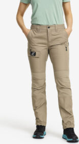 RevolutionRace Ulkoiluhousut, Vaellushousut & Retkeilyhousut – Beige – Nordwand Pants Naiset Brindle, Koko:XL