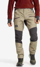 RevolutionRace Ulkoiluhousut, Vaellushousut & Retkeilyhousut – Beige – Nordwand Pro Pants Miehet Brindle/Anthracite, Koko:L
