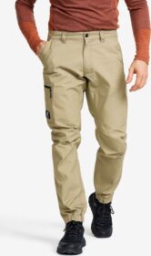 RevolutionRace Ulkoiluhousut, Vaellushousut & Retkeilyhousut – Beige – Outdoor Basic Pants Miehet Khaki, Koko:M