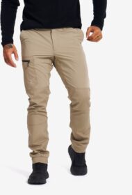 RevolutionRace Ulkoiluhousut, Vaellushousut & Retkeilyhousut – Beige – Rambler Lightweight Pants Miehet Khaki, Koko:XS