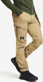 RevolutionRace Ulkoiluhousut, Vaellushousut & Retkeilyhousut – Beige – RVRC GP Pants Miehet Kelp Beige, Koko:L