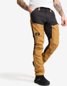 RevolutionRace Ulkoiluhousut, Vaellushousut & Retkeilyhousut – Beige – RVRC GP Pro Pants Miehet Dijon/Anthracite, Koko:S