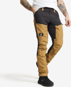 RevolutionRace Ulkoiluhousut, Vaellushousut & Retkeilyhousut – Beige – RVRC GP Pro Pants Miehet Dijon/Anthracite, Koko:XL