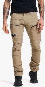 RevolutionRace Ulkoiluhousut, Vaellushousut & Retkeilyhousut – Beige – RVRC GP Pro Pants Miehet Khaki, Koko:S
