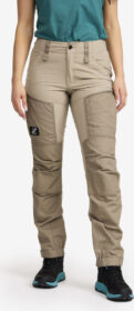 RevolutionRace Ulkoiluhousut, Vaellushousut & Retkeilyhousut – Beige – RVRC GP Pro Pants Naiset Aluminium/Brindle, Koko:2XL
