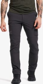 RevolutionRace Ulkoiluhousut, Vaellushousut & Retkeilyhousut – Harmaa – Adventure Cargo Stretch Pants Miehet Anthracite, Koko:S