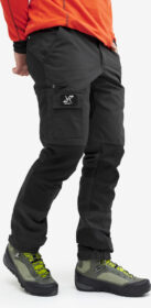 RevolutionRace Ulkoiluhousut, Vaellushousut & Retkeilyhousut – Harmaa – Nordwand Pants Miehet Anthracite, Koko:3XL