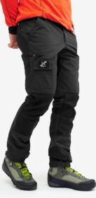 RevolutionRace Ulkoiluhousut, Vaellushousut & Retkeilyhousut – Harmaa – Nordwand Pants Miehet Anthracite, Koko:3XL