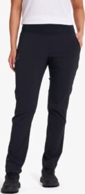 RevolutionRace Ulkoiluhousut, Vaellushousut & Retkeilyhousut – Musta – Breezy Outdoor Stretch Pants Naiset Black, Koko:XL