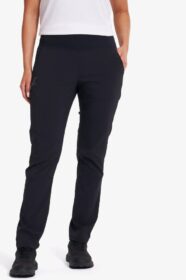 RevolutionRace Ulkoiluhousut, Vaellushousut & Retkeilyhousut – Musta – Breezy Outdoor Stretch Pants Naiset Black, Koko:S