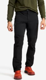 RevolutionRace Ulkoiluhousut, Vaellushousut & Retkeilyhousut – Musta – Elevate Pro Hiking Pants Miehet Black, Koko:L