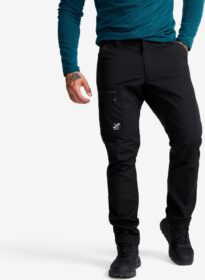 RevolutionRace Ulkoiluhousut, Vaellushousut & Retkeilyhousut – Musta – Field Outdoor Pants Miehet Black, Koko:M
