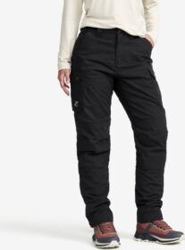 RevolutionRace Ulkoiluhousut, Vaellushousut & Retkeilyhousut – Musta – Field Pro Warm Outdoor Pants Naiset Black, Koko:4XL