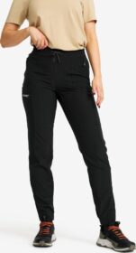 RevolutionRace Ulkoiluhousut, Vaellushousut & Retkeilyhousut – Musta – Gradient Pro UV Pants Naiset Black, Koko:2XL