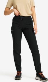 RevolutionRace Ulkoiluhousut, Vaellushousut & Retkeilyhousut – Musta – Gradient Pro UV Pants Naiset Black, Koko:XS