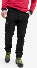 RevolutionRace Ulkoiluhousut, Vaellushousut & Retkeilyhousut – Musta – Nordwand Pants Miehet Black, Koko:XS