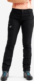RevolutionRace Ulkoiluhousut, Vaellushousut & Retkeilyhousut – Musta – Nordwand Pants Naiset Jetblack, Koko:2XL