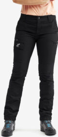 RevolutionRace Ulkoiluhousut, Vaellushousut & Retkeilyhousut – Musta – Nordwand Pants Naiset Jetblack, Koko:XL