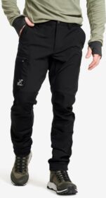 RevolutionRace Ulkoiluhousut, Vaellushousut & Retkeilyhousut – Musta – Rambler Lightweight Pants Miehet Black, Koko:XL