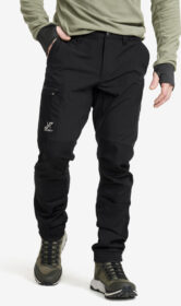 RevolutionRace Ulkoiluhousut, Vaellushousut & Retkeilyhousut – Musta – Rambler Lightweight Pants Miehet Black, Koko:2XL