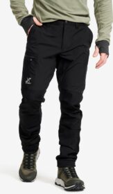 RevolutionRace Ulkoiluhousut, Vaellushousut & Retkeilyhousut – Musta – Rambler Lightweight Pants Miehet Black, Koko:L