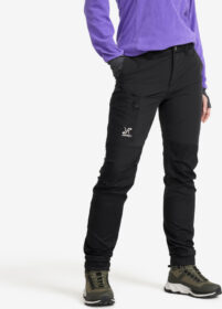 RevolutionRace Ulkoiluhousut, Vaellushousut & Retkeilyhousut – Musta – Rambler Lightweight Pants Naiset Black, Koko:L