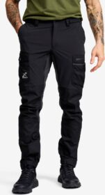 RevolutionRace Ulkoiluhousut, Vaellushousut & Retkeilyhousut – Musta – Rambler Lightweight Pro Pants Miehet Black, Koko:XL