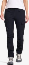 RevolutionRace Ulkoiluhousut, Vaellushousut & Retkeilyhousut – Musta – RVRC GP Pants Naiset Black, Koko:3XL