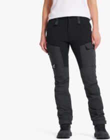RevolutionRace Ulkoiluhousut, Vaellushousut & Retkeilyhousut – Musta – RVRC GP Pants Naiset Jetblack, Koko:M