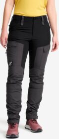 RevolutionRace Ulkoiluhousut, Vaellushousut & Retkeilyhousut – Musta – RVRC GP Pants Naiset Jetblack, Koko:L