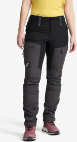 RevolutionRace Ulkoiluhousut, Vaellushousut & Retkeilyhousut – Musta – RVRC GP Pants Naiset Jetblack, Koko:XS