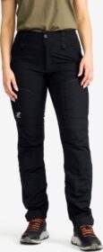 RevolutionRace Ulkoiluhousut, Vaellushousut & Retkeilyhousut – Musta – RVRC GP Pro Pants Naiset Black, Koko:XL