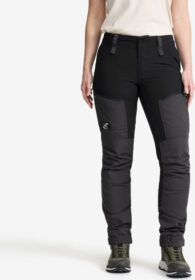 RevolutionRace Ulkoiluhousut, Vaellushousut & Retkeilyhousut – Musta – RVRC GP Pro Pants Naiset Jetblack, Koko:M