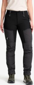 RevolutionRace Ulkoiluhousut, Vaellushousut & Retkeilyhousut – Musta – RVRC GP Pro Pants Naiset Jetblack, Koko:2XL