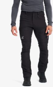 RevolutionRace Ulkoiluhousut, Vaellushousut & Retkeilyhousut – Musta – RVRC GP Pro Rescue Pants Miehet Black Edition 2.0, Koko:L
