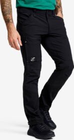 RevolutionRace Ulkoiluhousut, Vaellushousut & Retkeilyhousut – Musta – RVRC GP Pro Stretch Pants Miehet Black, Koko:M