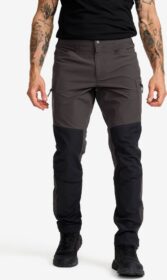 RevolutionRace Ulkoiluhousut, Vaellushousut & Retkeilyhousut – Musta – Surmount Pro Hiking Stretch Pants Miehet Black/Obsidian, Koko:4XL