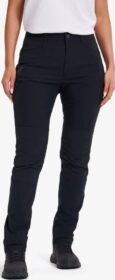 RevolutionRace Ulkoiluhousut, Vaellushousut & Retkeilyhousut – Musta – Twig High-waist Pants Naiset Black, Koko:3XL