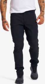 RevolutionRace Ulkoiluhousut, Vaellushousut & Retkeilyhousut – Musta – Twig Pants Miehet Black, Koko:M